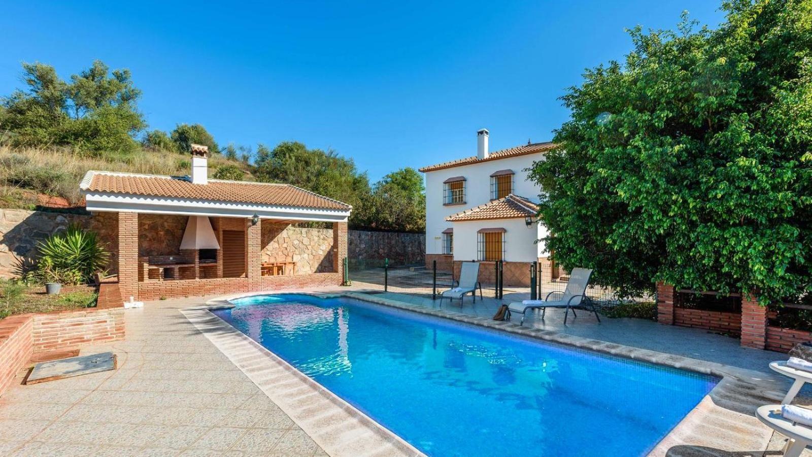 Villa El Terral Riogordo By Ruralidays Exteriör bild